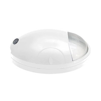 Westgate Mfg Decorative Wall Pack, 15W, CCT Selectable, 0-10V, IP65, Photocell, White, DLW-15W-MCT-WH