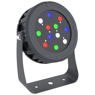Westgate Mfg DMX512 Flood Light, 36W, RGBW, DMX-FL-36W-RGBW-BT-BK