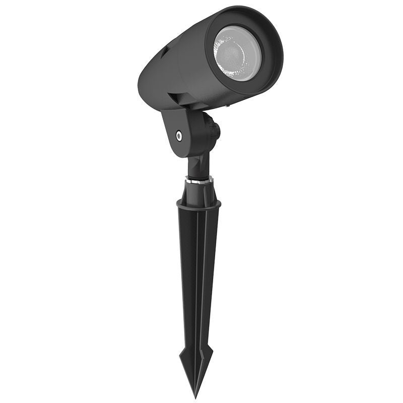 Westgate Mfg X-GEN Pro Bullet Landscape Light, 3/6/12W, CCT Selectable, 12V, 25–65°, Black, FLVXPRO-SM-6-12W-MCTPB-BK