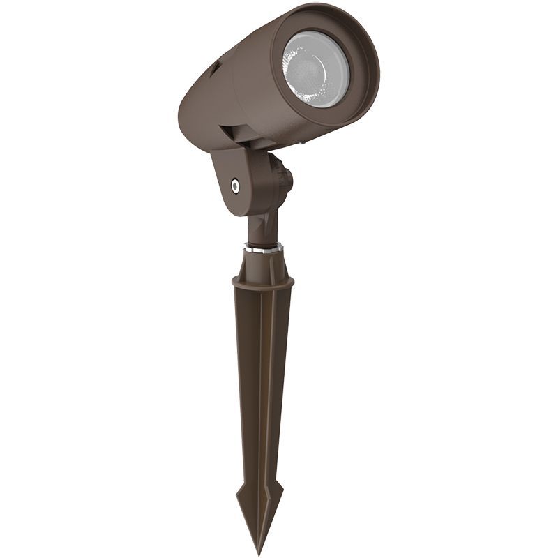 Westgate Mfg X-GEN Pro Bullet Landscape Light, 3/6/12W, CCT Selectable, 12V, 25–65°, Bronze, FLVXPRO-SM-6-12W-MCTPB-BR
