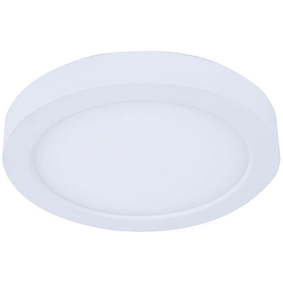 Westgate Mfg Builder Series Composite Flush-Mount, 9W, CCT Selectable, TRIAC Dimming, 5 In., E26, White, FMLE-R5-MCT5-E26