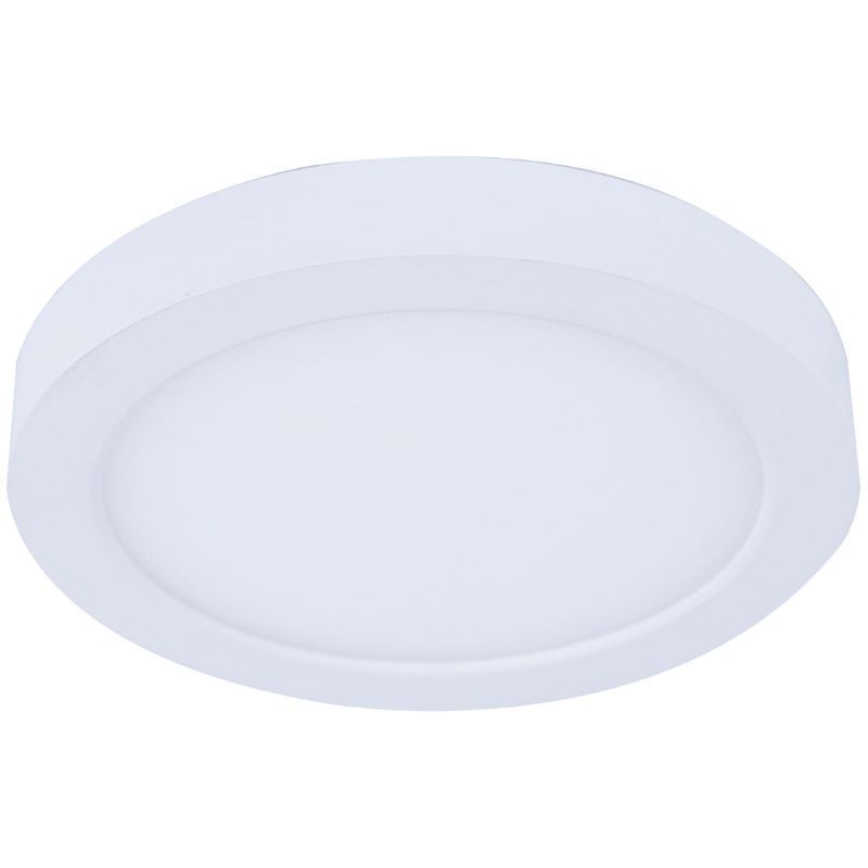 Westgate Mfg Builder Series Composite Flush-Mount, 9W, CCT Selectable, TRIAC Dimming, 5 In., E26, White, FMLE-R5-MCT5-E26