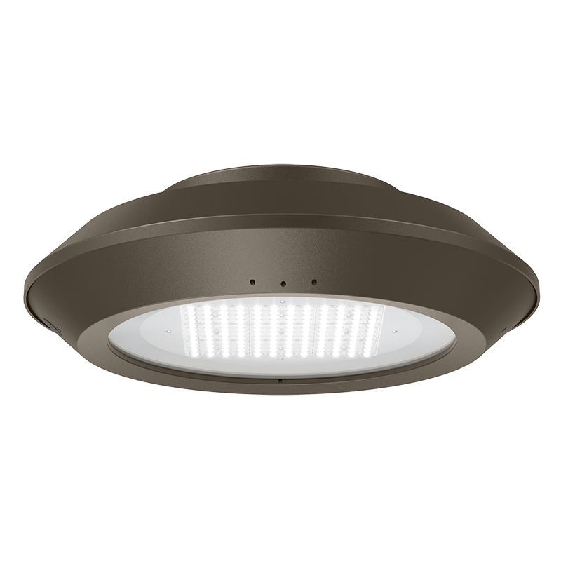 Westgate Mfg GPX Architectural Garage Light, 18/30/45/60W, CCT Selectable, 0-10V Dimming, Ceiling/Stem Mount, Silver, GPX-18-60W-MCTP-GCP-SIL