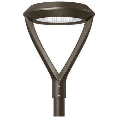 Westgate Mfg GPX Post Disk Light, 18/30/45/60W, CCT Selectable, 0–10V Dimming, 120–277V, Bronze, GPX-18-60W-MCTP-A2