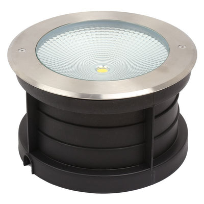 Westgate Mfg Inground Light, 9 In., 12/20/30W, CCT Selectable, 0-10V, 30°, IP68, Stainless Steel, IGLC-D9-30W-MCTP-120D-D