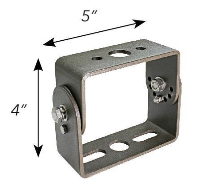 Westgate Mfg LF3 Adjustable U-Shape Yoke Mount, 5" × 4", 20" Wire, Bronze, LF3-YOK