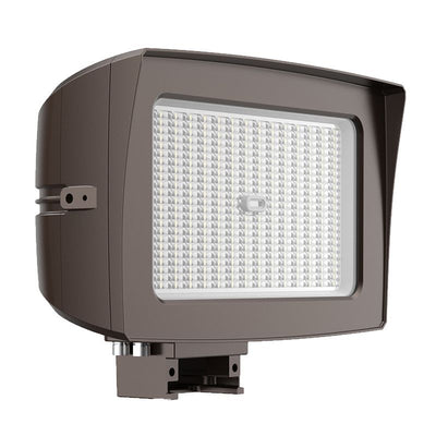Westgate Mfg LF4 MAX Flood Light, 75/100/150W, CCT Selectable, 0-10V Dimmable, 480V, Photocell, Bronze, LF4MAX-LG-150W-MCTPB-P-480V
