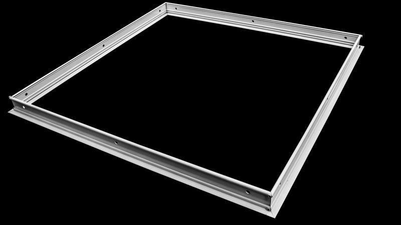 Westgate Mfg Recessed Mounting Flange Kit, 2x4 Panel, Steel, White, LP-RMK-2X4-G2