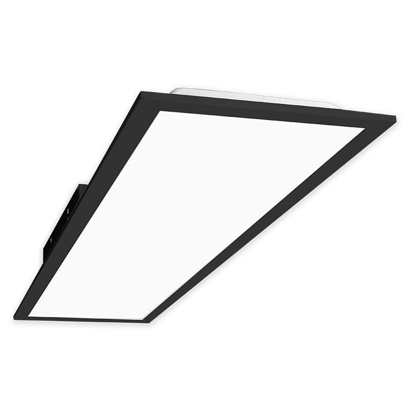 Westgate Mfg 1×4 Backlit Panel, 20/30/40W, 4-CCT Selectable, 0–10V Dimmable, Black, LPNG-1X4-MCTP4-BK