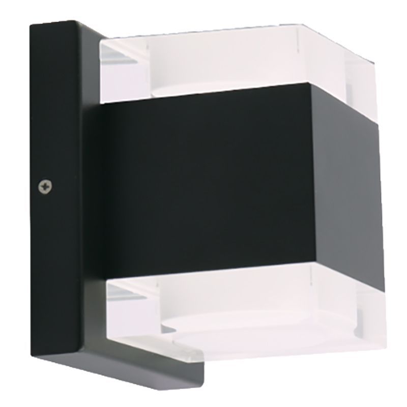Westgate Mfg LRS Outdoor Wall Light, 20W, CCT Selectable, CRI90, TRIAC Dimming, Black, LRS-J-MCT-C90-BK