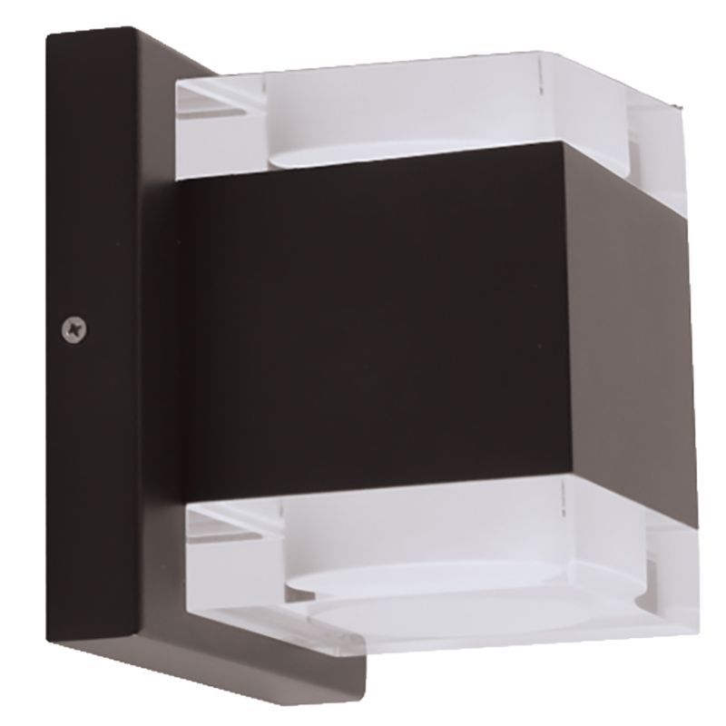 Westgate Mfg LRS Outdoor Wall Light, 20W, CCT Selectable, CRI90, TRIAC Dimming, Bronze, LRS-J-MCT-C90-BR