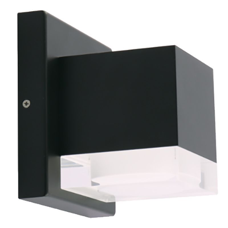 Westgate Mfg LRS Outdoor Wall Light, 10W, CCT Selectable, CRI90, TRIAC Dimming, Black, LRS-J1S-MCT-C90-BK