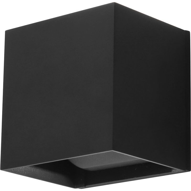 Westgate Mfg LRS-Q-MCT5-BK, Outdoor Cube Light, 15W, CCT Selectable, TRIAC Dimming, Black