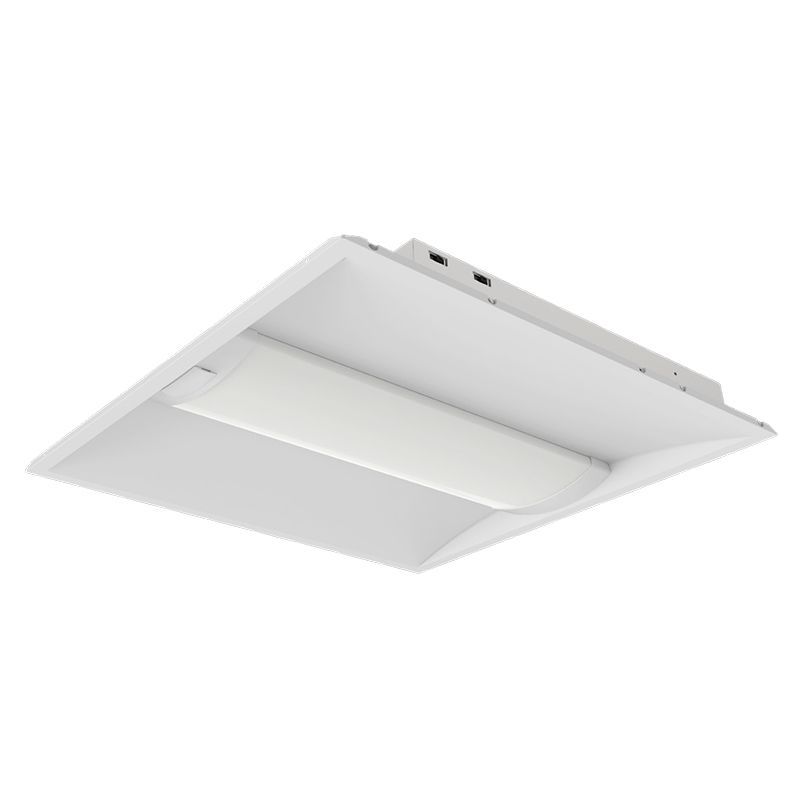 Westgate Mfg LTRE G2 2X2 Premium Center-Lens Troffer, 15/20/25/30/40W, CCT Selectable, 0-10V Dimmable, White, LTRE-G2-2X2-MCTP