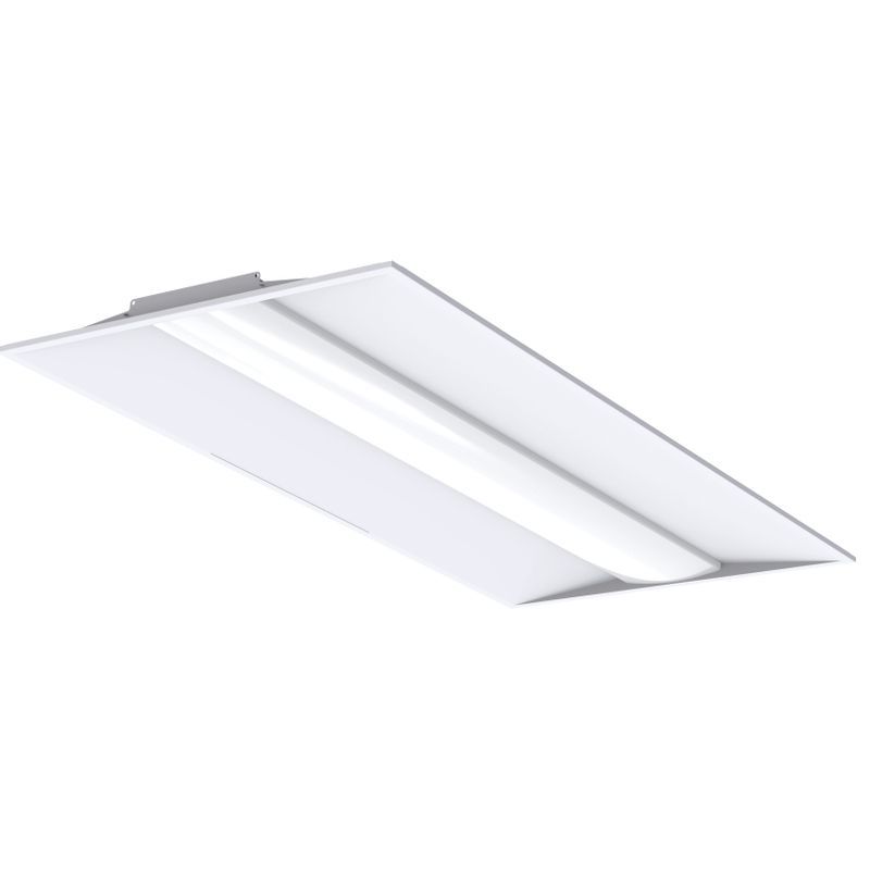 Westgate Mfg LTRS 2X4 Stack Troffer, 30/40/45/50W, CCT Selectable, 0-10V Dimming, Matt White, LTRS-2X4-MCTP