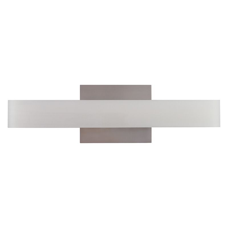 Westgate Mfg LVJ Architectural Vanity, 18 In., 18W, CCT Selectable, TRIAC Dimming, Brushed Nickel, LVJ-18-MCT5-BN