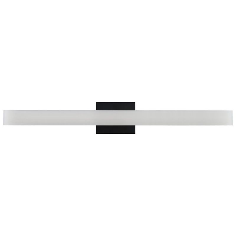 Westgate Mfg LVJ Architectural Vanity, 36 In., 36W, CCT Selectable, TRIAC Dimming, Black, LVJ-36-MCT5-BK