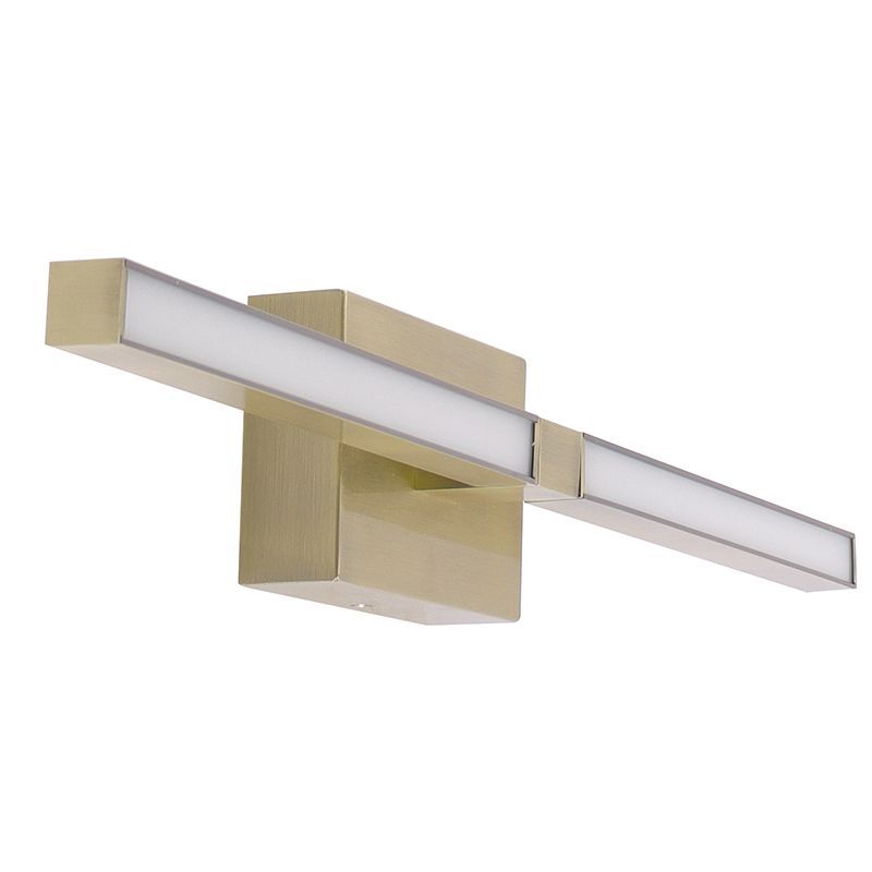 Westgate Mfg LVS Rotatable Slim Vanity, 24 In., 20W, CCT Selectable, CRI90, TRIAC Dimming, Brushed Brass, LVS-24-MCT5-BB