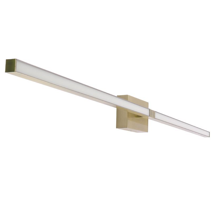Westgate Mfg LVS Rotatable Slim Vanity, 48 In., 40W, CCT Selectable, CRI90, TRIAC Dimming, Brushed Brass, LVS-48-MCT5-BB
