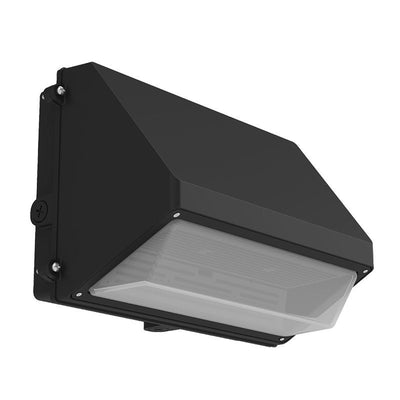 Westgate Mfg LWPMAX Medium Cut-Off Wall Pack, 40/60/80W, CCT Selectable, 0-10V, Photocell, Black, LWPMAX-MD-40-80W-MCTPB-P-BK