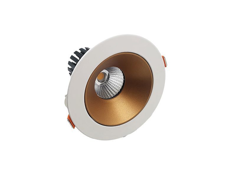 Westgate Mfg LED Winged Recessed Light, 10W, 3000K, CRI90, TRIAC Dimmer, Matte Gold, LRD-10W-30K-4WTR-MG