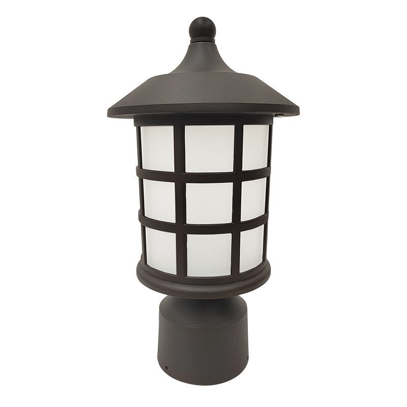 Westgate Mfg PML-V Pier-Mount Light, 12W, CCT Selectable, TRIAC Dimming, Oil-Rubbed Bronze, PML-V-MCT-ORB