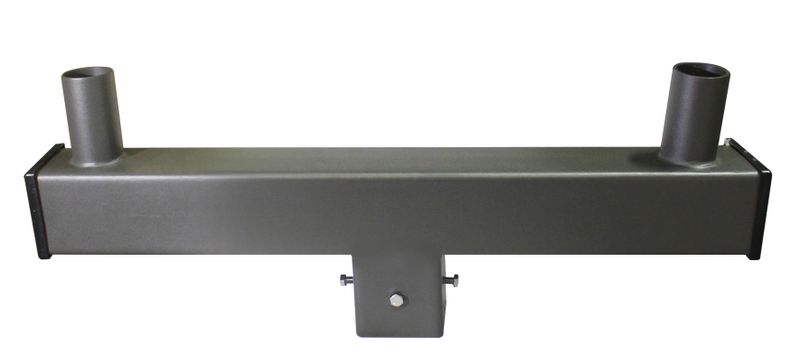 Westgate Mfg Square Twin Vertical Tenon, 4 In., Bronze, PSS4TVTZ