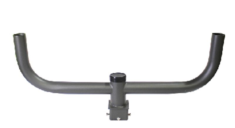 Westgate Mfg Double In-Line Bullhorn, 180°, Square Adapter, Bronze, PT2-180-S
