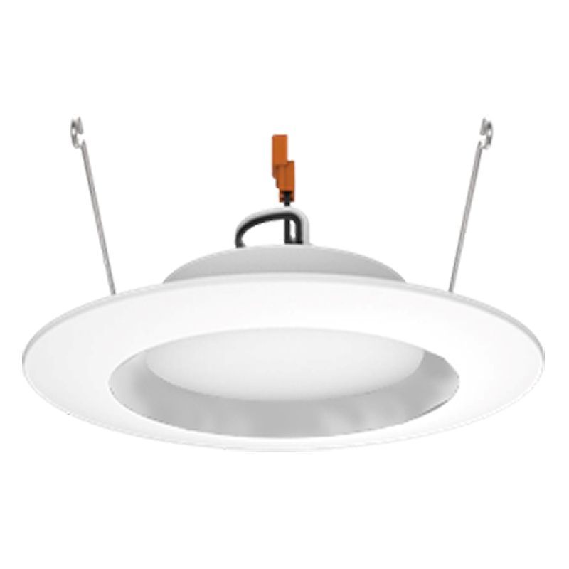 Westgate Mfg 6 In. Recessed Trim, 10W, CCT Selectable, TRIAC Dimming, Smooth, RDDS6-MCT5