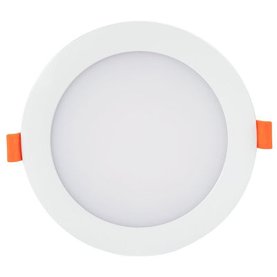 Westgate Mfg LED Ultra Slim Recessed Light, 15W, 5000K, Dimmable, White, RSL6-50K