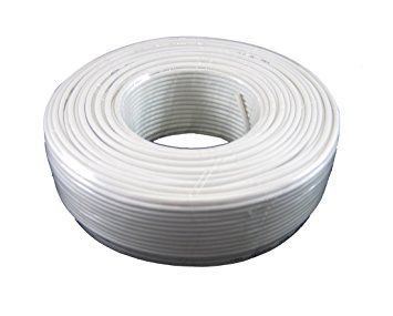 Westgate Mfg SJTW Cord, 18 AWG, 6-Conductor, 100 Ft., White, SCL-100FT-SJTW18/6