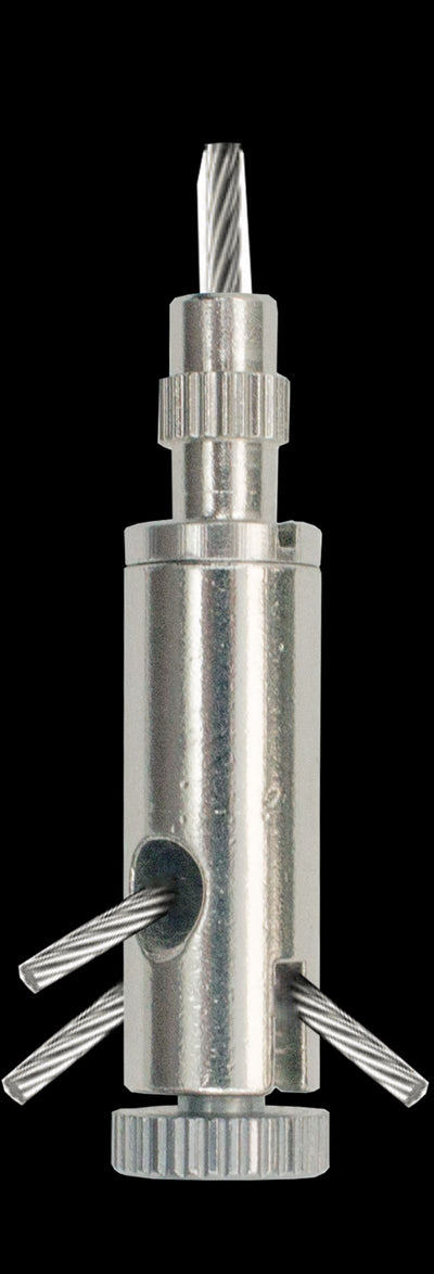 Westgate Mfg Auxiliary Y Connector for Aircraft Suspension Cable, Steel, SCL-AYC