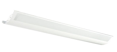 Westgate Mfg SCPL Suspended Perforated Basketlight, 40/20W or 60W, 3500K, 0-10V Dimmable, White, SCPL-UD-4FT-60W-35K-D