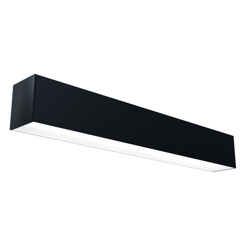 Westgate Mfg SCX1.5 2-Foot Linear Light, 10/13/15W, CCT Selectable, Up/Down, Black, SCX1.5-2FT-UD-MCTP5-D-BK