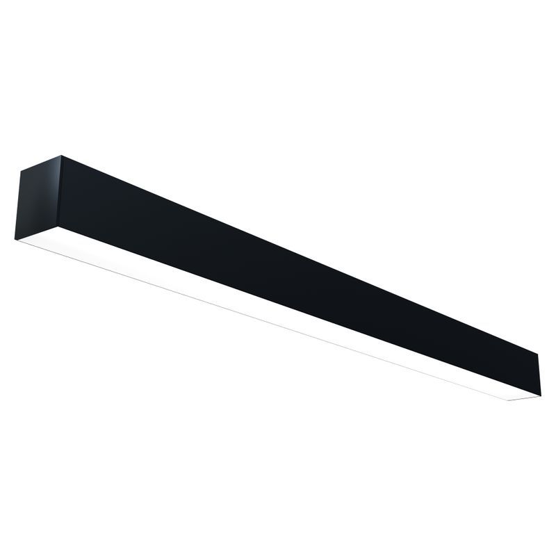 Westgate Mfg SCX1.5 4-Foot Linear Light, 20/25/30W, CCT Selectable, Up/Down, Black, SCX1.5-4FT-UD-MCTP5-D-BK