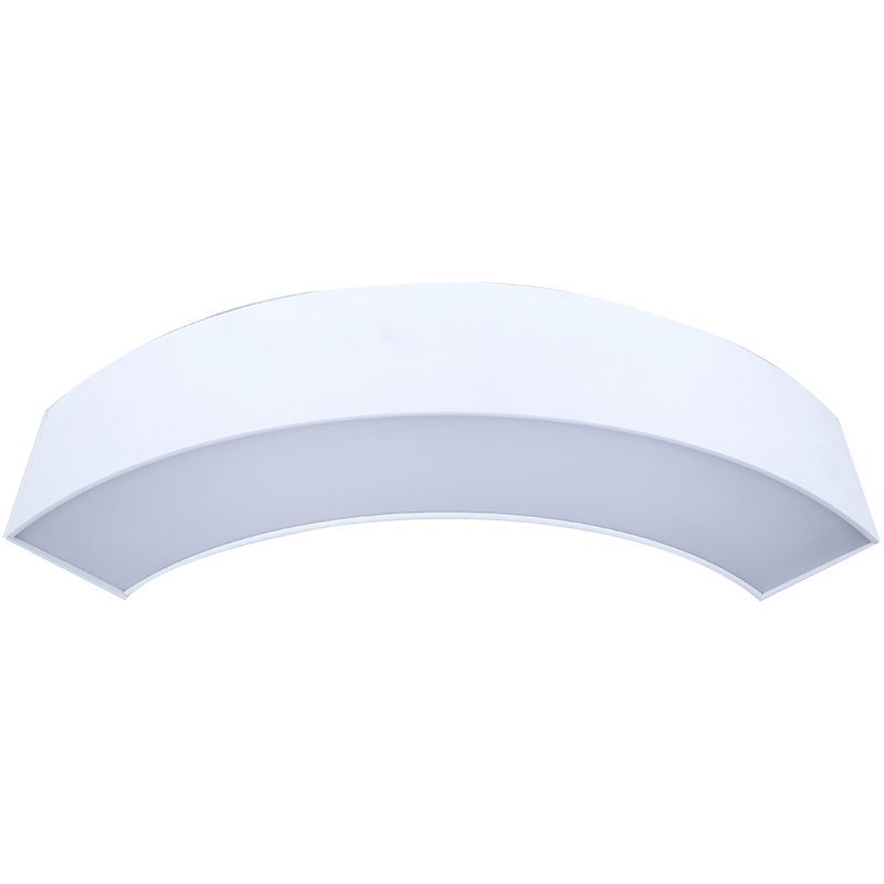 Westgate Mfg SCX Quarter Circle 36 In., 20W, CCT Selectable, 0-10V, White, SCXC-Q36-20W-MCT4