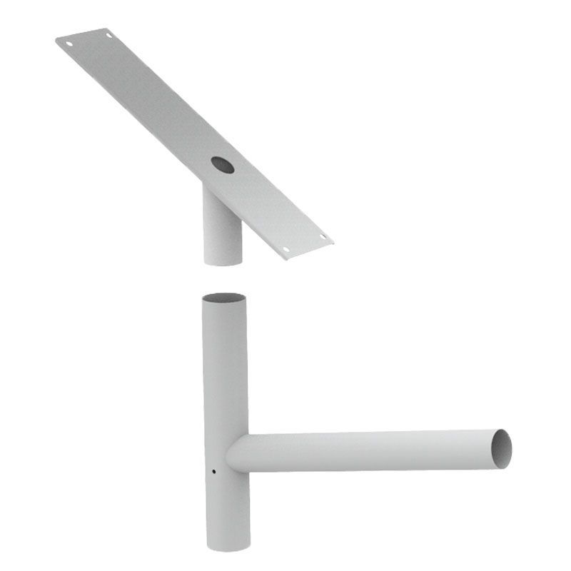 Westgate Mfg SOLA Pole Mounting Arm, Iron, Grey, SOLA-SPLT-PM