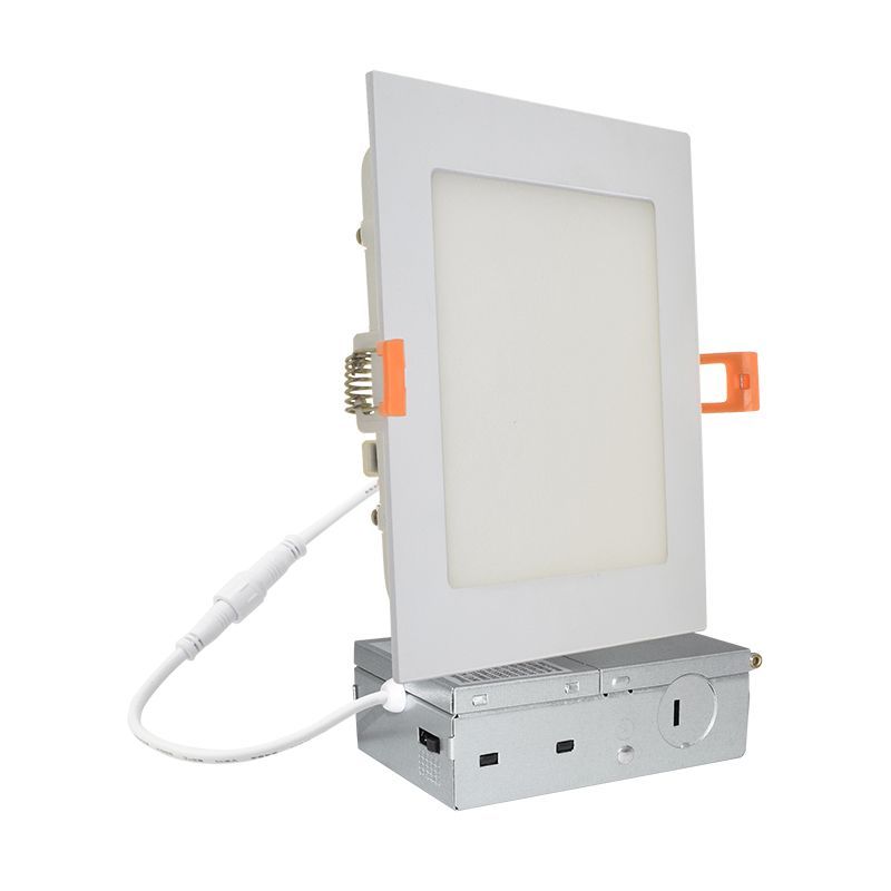 Westgate Mfg SSL8 Square Slim Light, 18W, CCT Selectable, Dimmable, White, SSL8-MCT5
