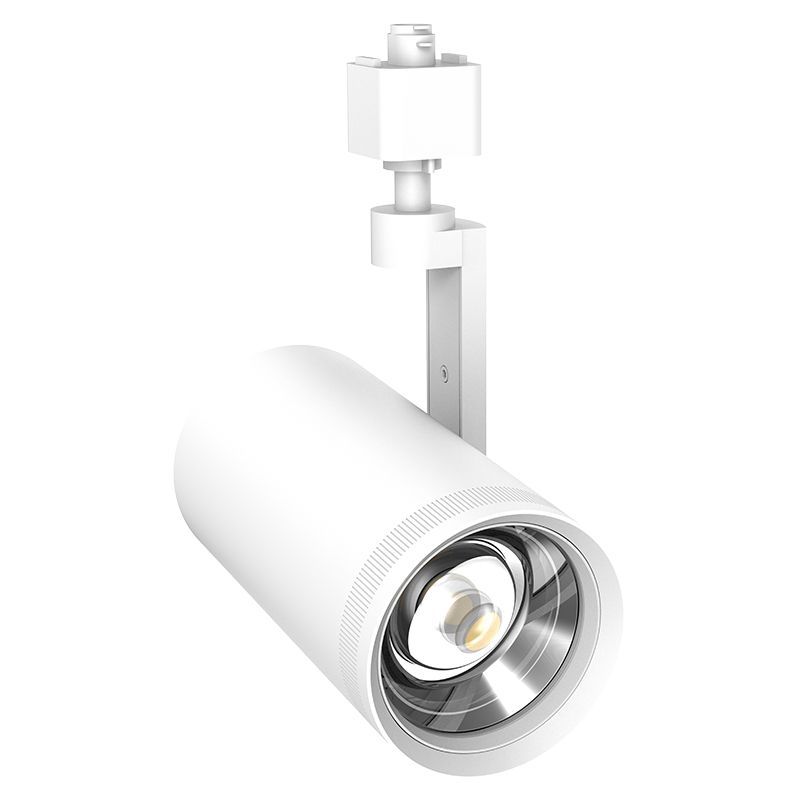Westgate Mfg Standard Track Head, 20/25/30W, CCT Selectable, CRI90, Adjustable Beam, White, TRS-20-30W-MCTPB-36D-WH