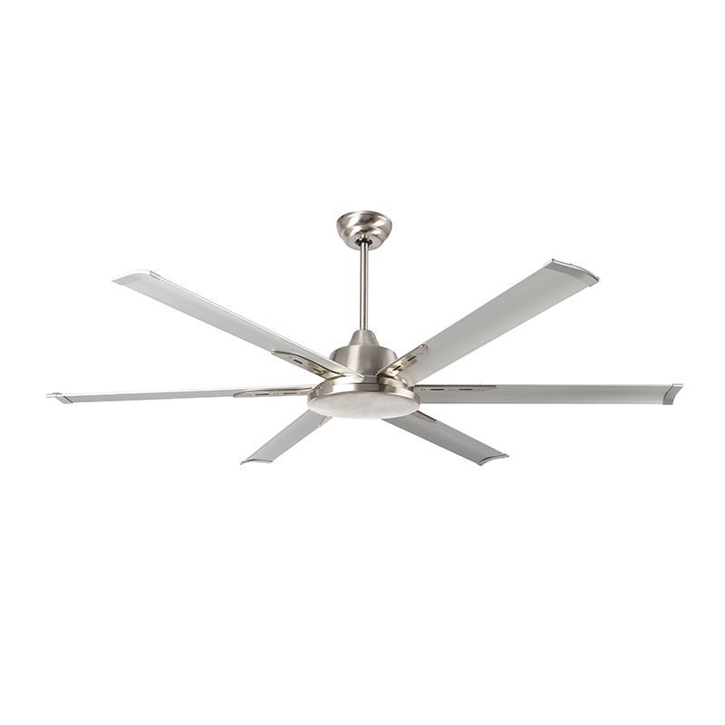 Westgate Mfg DC Ceiling Fan, 72 In., 6-Blade, Remote Control, Brush Nickel, WF-DC-216-RC-6B-72-BN