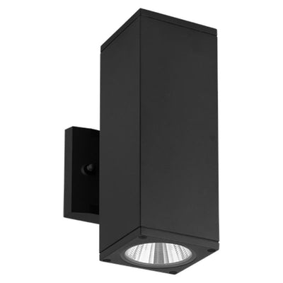 Westgate Mfg WMCS Square Up/Down Wall Cylinder, 24W, RGBW, App Control, Black, WMCS-UDL-RGBW-BK