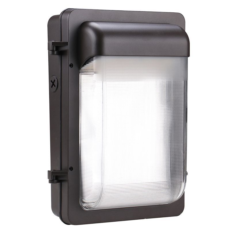 Westgate Mfg X-GEN Flat Glass Wall Pack, 15/25/40W, CCT Selectable, 0-10V, Photocell, Bronze, WPFX-SM-15-40W-MCTP-P