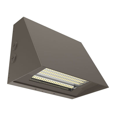 Westgate Mfg WPMAX Beam-Adjustable Wall Pack, 40/50/60W, CCT Selectable, 0-10V, Photocell, Bronze, WPMAX-40-60W-MCTP