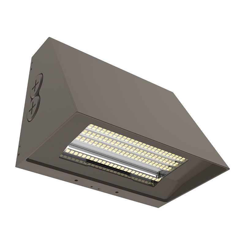 Westgate Mfg WPMAX Beam-Adjustable Wall Pack, 25/30/40W, CCT Selectable, 0-10V, Photocell, Bronze, WPMAX-25-40W-MCTP