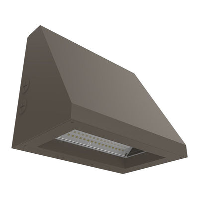 Westgate Mfg WPMAX Visual Comfort Wall Pack, 27/36/45W, CCT Selectable, Photocell, Bronze, WPMAX-27-45W-MCT-VC
