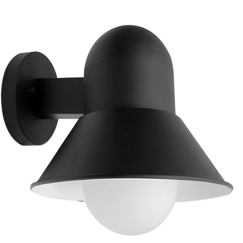 Westgate Mfg X-Gen Seaside Wall Light, 20/30/40W, CCT Selectable, 0-10V/TRIAC Dimming, Horizontal Arm, Black, WSX-20-40W-MCTP-HA
