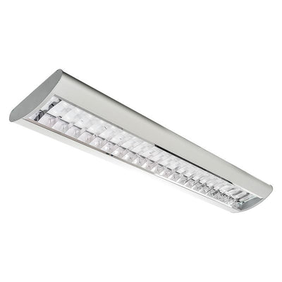 Westgate Mfg SCLP Parabolic Suspended Downlight, 35/40/50W, CCT Selectable, 0-10V Dimmable, White, SCLP-4FT-50W-MCTP-D