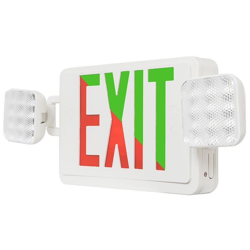 Westgate 2-in-1 Color-Selectable Universal Combo Exit Unit, 3.5W, 6132K, XTU-CL-RG-EM
