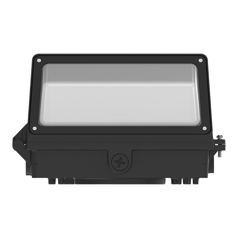Westgate Mfg LWPMAX Small Cut-Off Wall Pack, 20/30/40W, CCT Selectable, 0-10V, Photocell, Black, LWPMAX-SM-20-40W-MCTPB-P-BK
