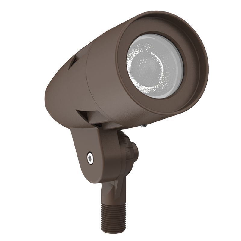 Westgate Mfg X-GEN PRO Bullet, 5/10/15W, CCT Selectable, 25–65°, 0-10V, Bronze, FLDXPRO-SM-5-15W-MCTPB-BR